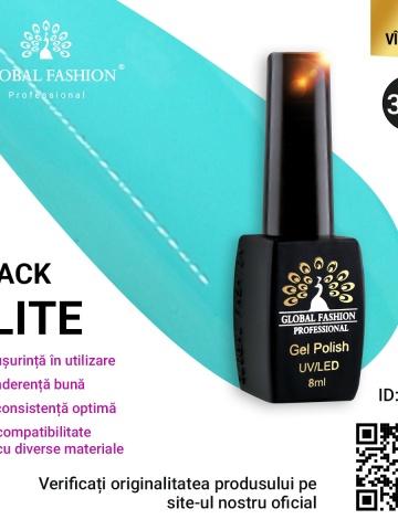 Oja semipermanenta Black Elite, Global Fashion 8 ml, 320 - Img 1