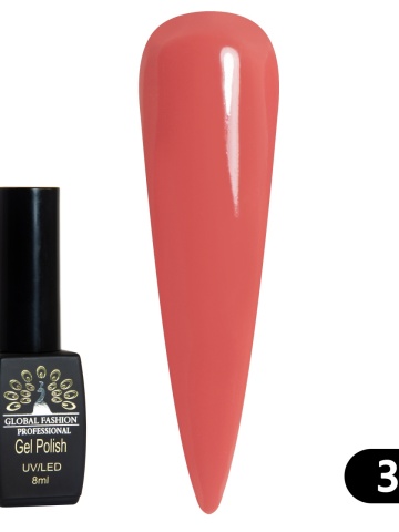 Oja semipermanenta Black Elite, Global Fashion 8 ml, 358 - Img 2