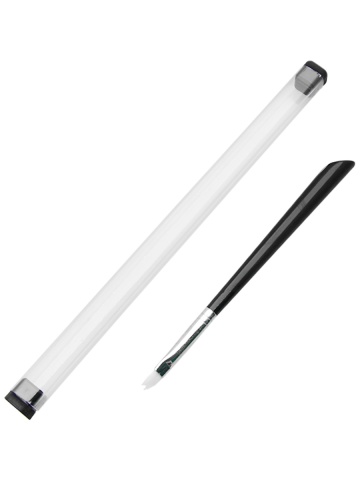 Pensula cu varf diagonal, pentru aplicare gel UV - Img 1