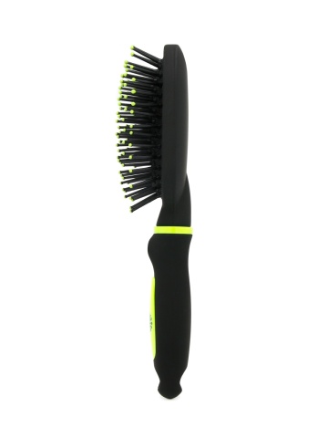 Perie de par, ovala, M9551DA, negru/verde - Img 2