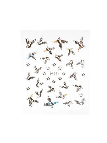 Tatuaj / Sticker decor unghii 3D, Nail Accessory OPQ H15 - Img 2