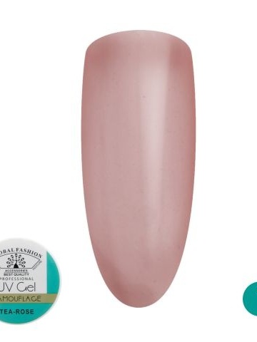 Gel UV construcție, autonivelant, Cover, 15 g, Tea Rose - Img 2