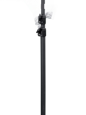 Lampa circulara cu trepied, Led F-539A, USB, suport telefon - Img 4