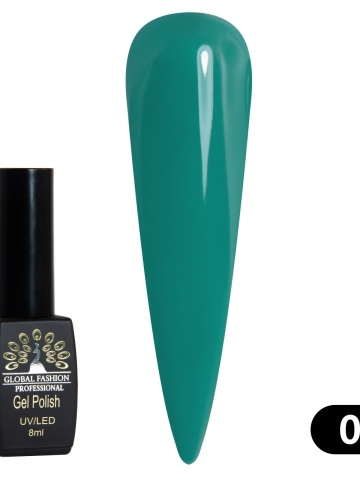 Oja semipermanenta Black Elite, Global Fashion 8 ml, 043 - Img 2