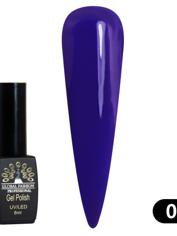 Oja semipermanenta BLACK ELITE, Global Fashion 8 ml, 057 - Img 2