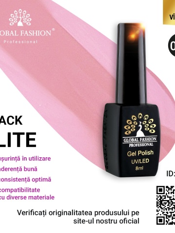 Oja semipermanenta BLACK ELITE, Global Fashion 8 ml, 072 - Img 1
