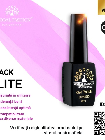 Oja semipermanenta BLACK ELITE, Global Fashion 8 ml, 084 - Img 1