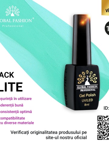 Oja semipermanenta BLACK ELITE, Global Fashion 8 ml, 106 - Img 1