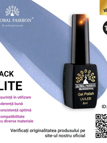 Oja semipermanenta BLACK ELITE, Global Fashion 8 ml, 114 - Img 1