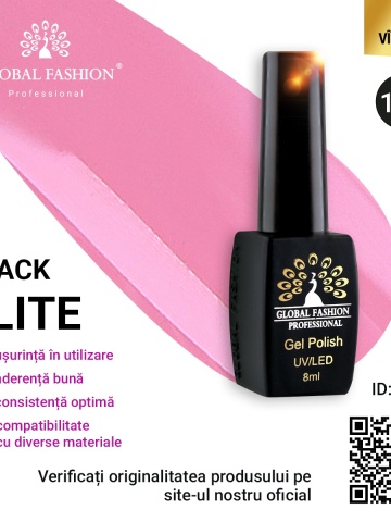 Oja semipermanenta BLACK ELITE, Global Fashion 8 ml, 130 - Img 1