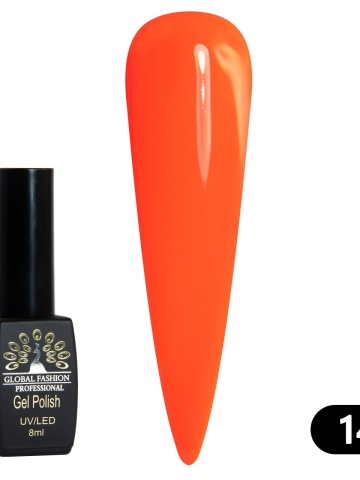 Oja semipermanenta BLACK ELITE, Global Fashion 8 ml, 140 - Img 2