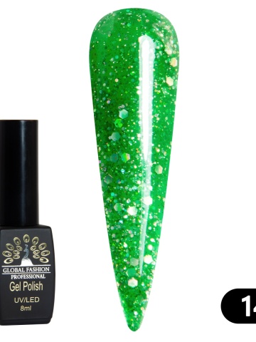 Oja semipermanenta BLACK ELITE, Global Fashion 8 ml, 146 - Img 2