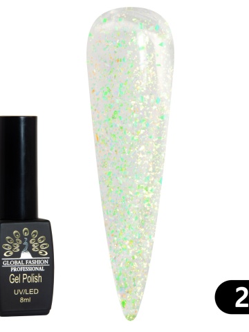 Oja semipermanenta BLACK ELITE, Global Fashion 8 ml, 211 - Img 2