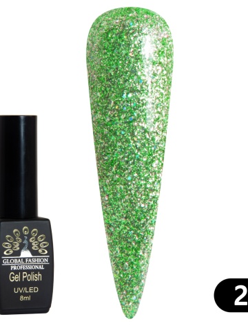 Oja semipermanenta BLACK ELITE, Global Fashion 8 ml, 216 - Img 2