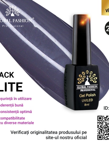 Oja semipermanenta BLACK ELITE, Global Fashion 8 ml, 236 - Img 1