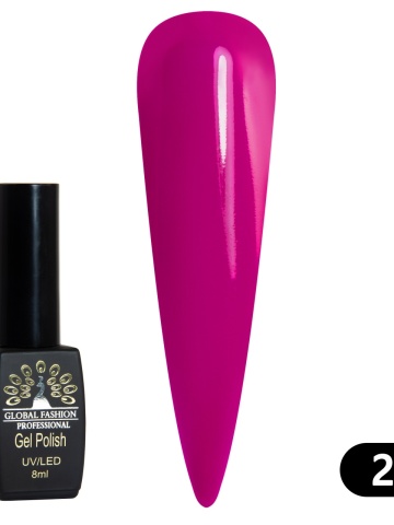 Oja semipermanenta Black Elite, Global Fashion 8 ml, 265 - Img 2