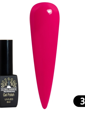 Oja semipermanenta Black Elite, Global Fashion 8 ml, 310 - Img 2