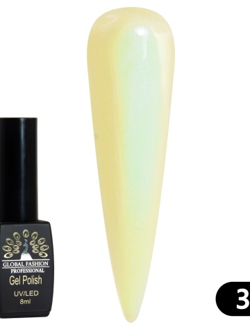 Oja semipermanenta Black Elite, Global Fashion 8 ml, 347 - Img 2