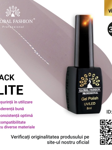 Oja semipermanenta Black Elite, Global Fashion 8 ml, 368 - Img 1