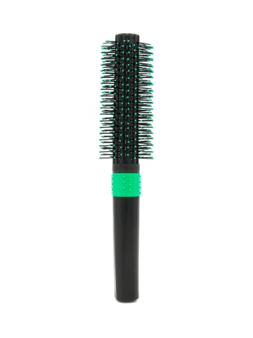 Perie de par circulara 8516 - Black/Green - Img 1