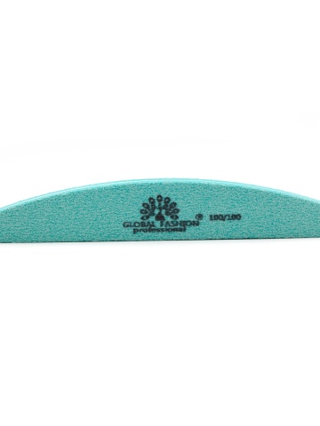 Pila buffer pentru unghii, granulatie 100/100, culoare verde - Img 1