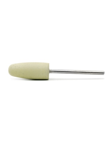 Bit unghii, silicon, alb, abrazivitate mic, 610 - Img 3