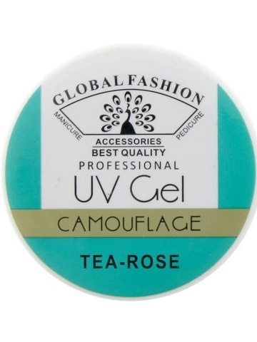 Gel UV construcție, autonivelant, Cover, 15 g, Tea Rose - Img 3