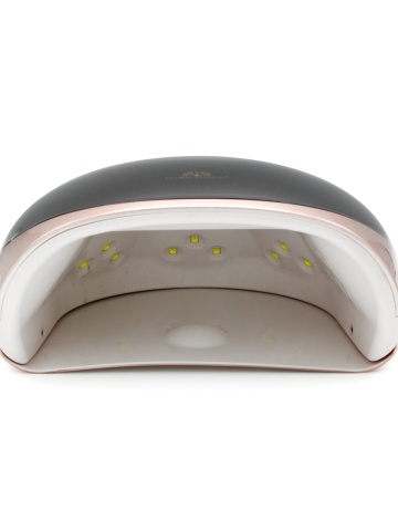 Lampa LED/UV S6 pentru manichiura, Global Fashion, 68W, ecran digital, timer, culoare neagra - Img 2