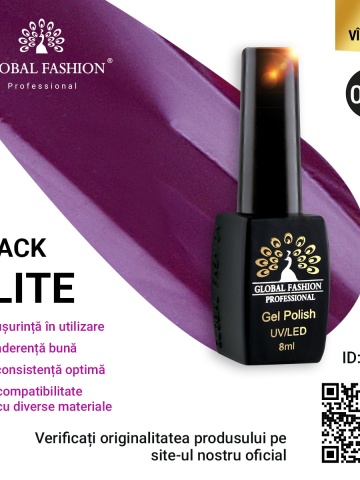Oja semipermanenta Black Elite, Global Fashion 8 ml, 031 - Img 1