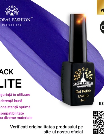 Oja semipermanenta BLACK ELITE, Global Fashion 8 ml, 057 - Img 1