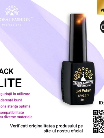 Oja semipermanenta BLACK ELITE, Global Fashion 8 ml, 088 - Img 1