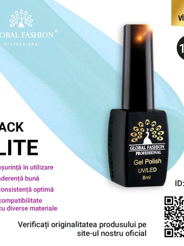 Oja semipermanenta BLACK ELITE, Global Fashion 8 ml, 101 - Img 1