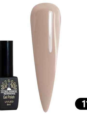 Oja semipermanenta BLACK ELITE, Global Fashion 8 ml, 111 - Img 2