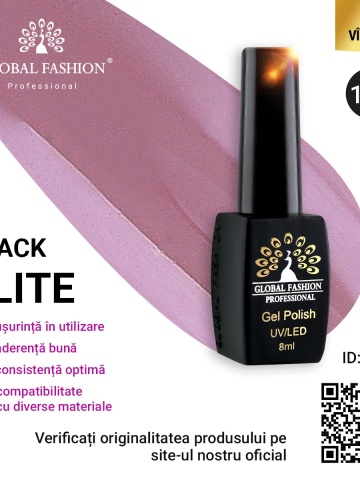 Oja semipermanenta BLACK ELITE, Global Fashion 8 ml, 123 - Img 1
