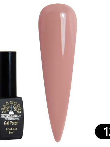 Oja semipermanenta BLACK ELITE, Global Fashion 8 ml, 126 - Img 2