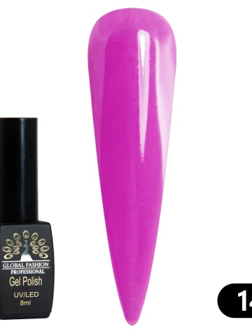 Oja semipermanenta BLACK ELITE, Global Fashion 8 ml, 144 - Img 2