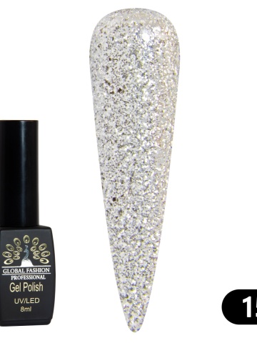 Oja semipermanenta BLACK ELITE, Global Fashion 8 ml, 157 - Img 2
