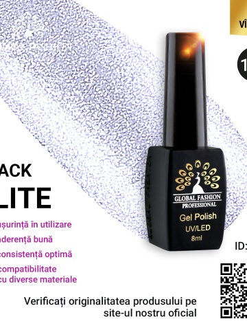 Oja semipermanenta BLACK ELITE, Global Fashion 8 ml, 160 - Img 1