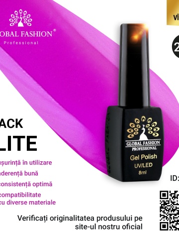 Oja semipermanenta BLACK ELITE, Global Fashion 8 ml, 203 - Img 1