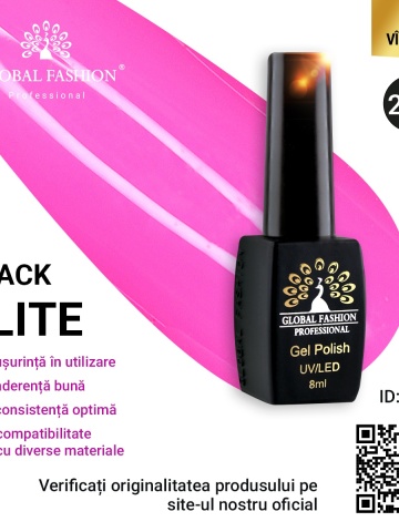 Oja semipermanenta Black Elite, Global Fashion 8 ml, 275 - Img 1