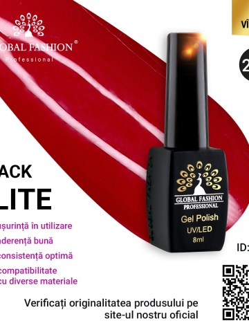 Oja semipermanenta BLACK ELITE, Global Fashion 8 ml, 280 - Img 1