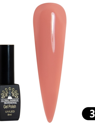 Oja semipermanenta Black Elite, Global Fashion 8 ml, 337 - Img 2