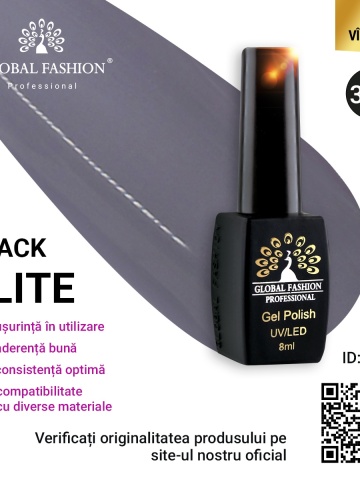Oja semipermanenta Black Elite, Global Fashion 8 ml, 355 - Img 1