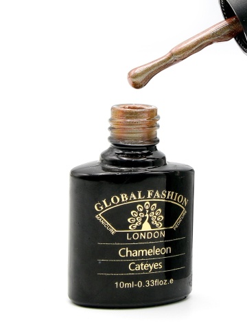Oja semipermanenta Chameleon Cat Eyes, Global Fashion, 10ml, 25 - Img 3