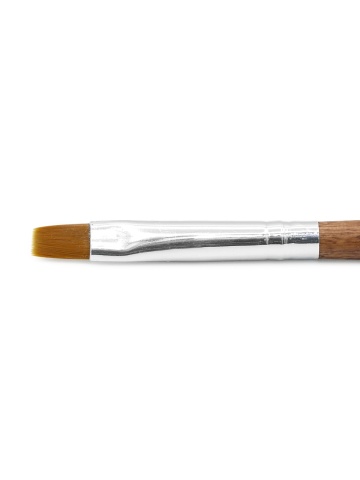 Pensula gel #8 cu varf drept - Img 3