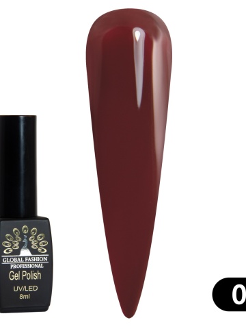 Oja semipermanenta Black Elite, Global Fashion 8 ml, 033 - Img 2