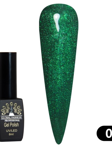 Oja semipermanenta Black Elite, Global Fashion 8 ml, 049 - Img 2
