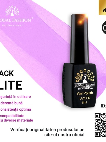 Oja semipermanenta BLACK ELITE, Global Fashion 8 ml, 086 - Img 1