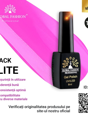 Oja semipermanenta BLACK ELITE, Global Fashion 8 ml, 142 - Img 1