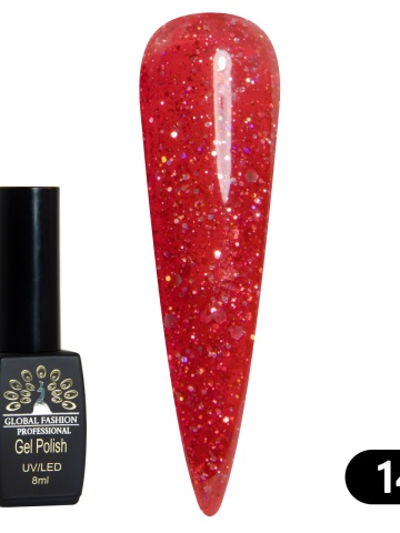 Oja semipermanenta BLACK ELITE, Global Fashion 8 ml, 147 - Img 2